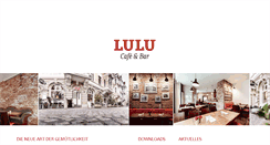 Desktop Screenshot of cafe-lulu.com
